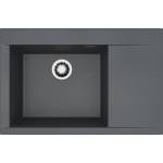 Alveus 1149303 - Кухненска мивка PURE, 79 x 51, 5 см, гранит/антрацит (AV0164) Мивка за вграждане
