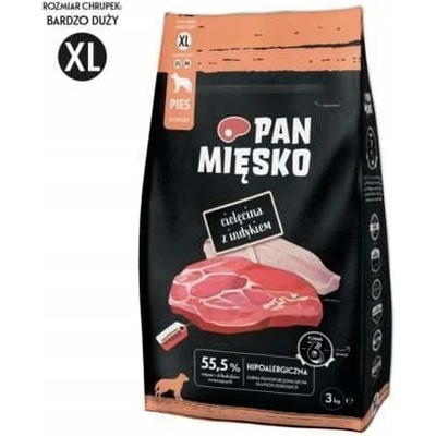 Pan Mięsko Adult XL Telecí & krůtí 3 kg