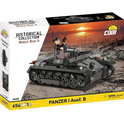 COBI II WW Panzerkampfwagen I (Франция 1940), 1: 28, 654 к, 1 ф