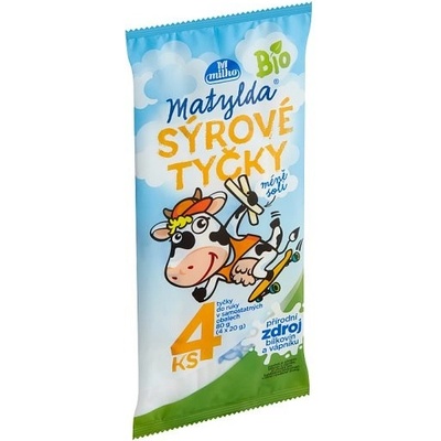 Milko Matylda Bio sýrové tyčky 4 x 20 g