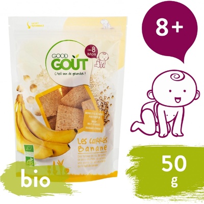 Good Gout Bio Banánové vankúšiky 50g
