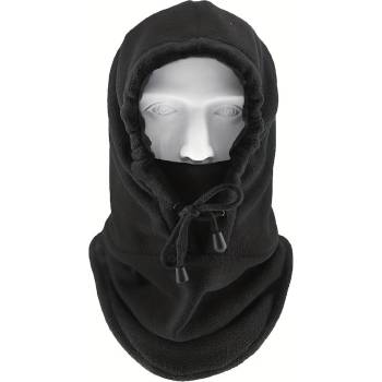 HARAHU Зимна поларена балаклава с качулка - черна kp36869 (36869)