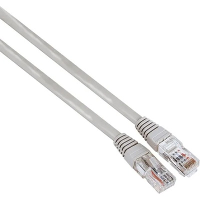 Hama Мрежов кабел HAMA, CAT 5e, UTP, RJ-45 - RJ-45, 3 m, Сив, булк опаковка