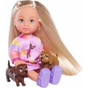 Simba Toys Doll 12cm evi akc on a walk with simba dogs