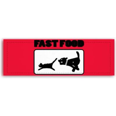 Fotoobraz 150x55 cm panorama Fast food