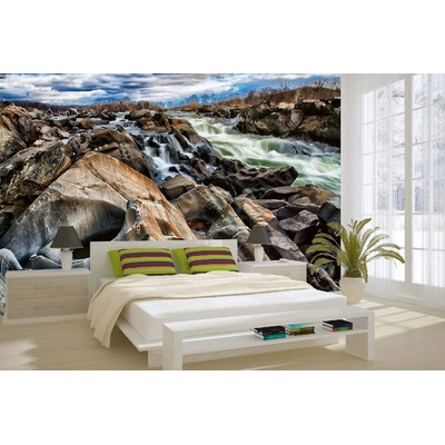 DIMEX ART Самозалепваща се флизелинова фототапета парк грейт фолс 375 x 250 см