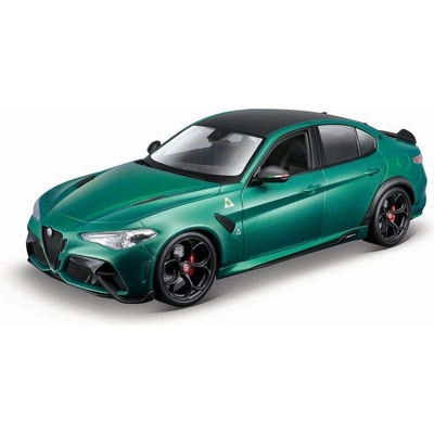 Bburago Alfa Romeo Giulia GTA zelená metalíza AS_BB18 :18
