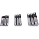 Kraft & Dele Комплект замби за кожа 12 бр 3-19мм 16608 (kd11202)