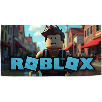 Sablio Ručník s potiskem ROBLOX Město 30 x 50 cm