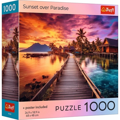 TREFL Západ slunce nad rájem 1000 dielov