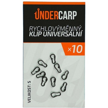 UnderCarp Karabínka Rýchlovýmenný klip univerzálny Veľkosť S