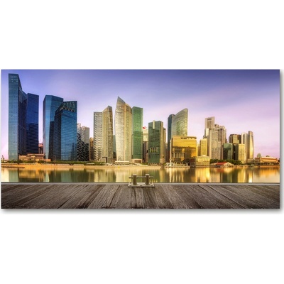 Fotoobraz na skle Singapur 100x50 cm