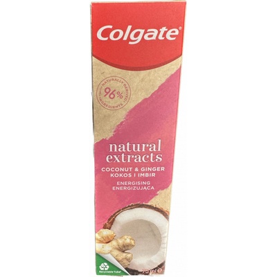 Colgate Naturals zubní pasta kokos & zázvor 75 ml