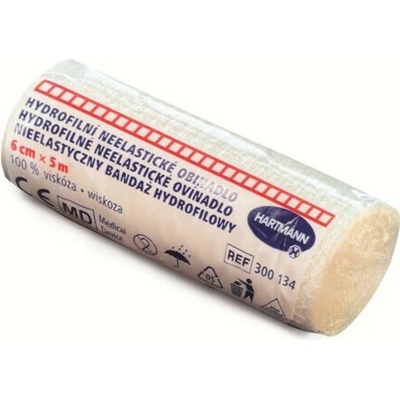 Hartmann Hydrofilní neelast.obinadlo 6 cm x 5 m