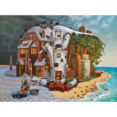 Castorland - Puzzle Art Collection: Christmas Eve Madeira - 2 000 piese