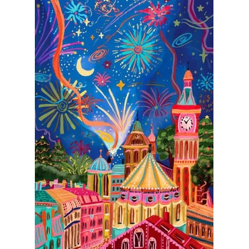 Pieces & Peace - Puzzle Firework Light - 500 piese