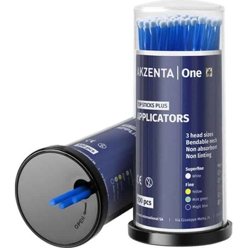 Akzenta Micro aplikátory Micro Brush Regular modrá Ø2 mm