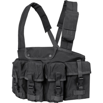 Condor Outdoor taktická Chest Rig 7 vreciek čierna