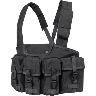 Condor Outdoor taktická Chest Rig 7 vreciek čierna