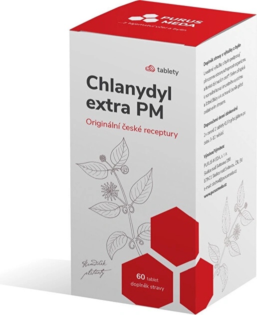 Tohle je absolutní vítěz srovnávacího testu - produkt Purus Meda Chlanydyl EXTRA PM 60 tablet