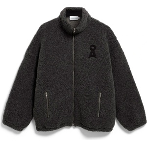 Armedangels Дамско ежедневно яке ARMEDANGELS Women's Wool Blend Fleece Jacket Casual jacket - Steel Melange (103-3226-0213)