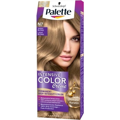 Palette Intensive Color Creme Farba na vlasy č.N7 Svetloplavý 50 ml