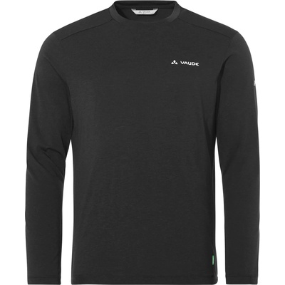 Vaude Мъжка спортна тениска Vaude Sveit L/S T-Shirt II Sport shirt - Black / White (016-8203-1211)