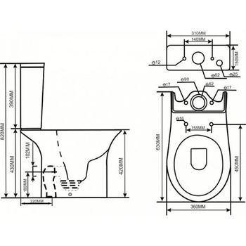 Image 1 of Inter Ceramic ICC 6382GEB P
