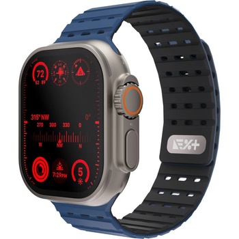 NEXT Каишка от next one - 46/49 мм синьо (k-aw-4649-strap-blu)