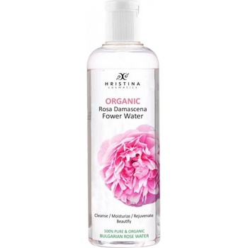 Hristina Prírodná organická kvetová voda s damašskou ružou sprej 200 ml