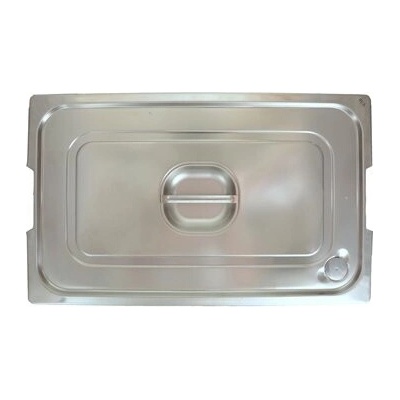 Veko 1/4 s výrezmi pre držadlá a tesnením 16,2 x 2,5 x 26,5 cm 100006666