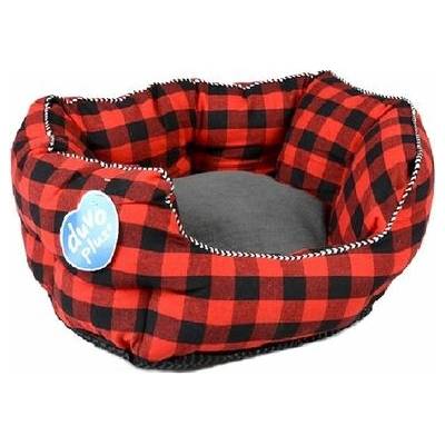 COBBYS PET DUVOPLUS Relax oválny kockovaný pelech pre psov