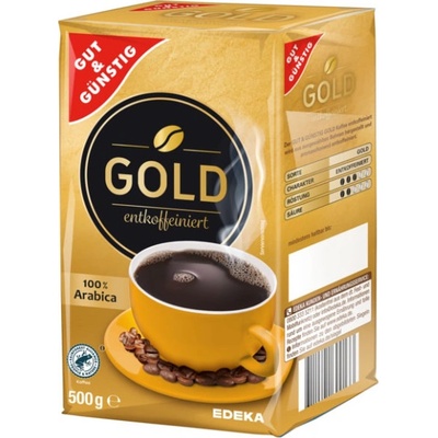 G&G mletá bez kofeinu 100% Arabica 0,5 kg