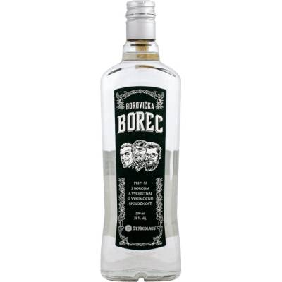Borec Borovička 38% 0,5l (čistá fľaša)