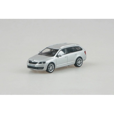 Abrex Škoda Octavia III Combi 2013 Stříbrná Brilliant Metalíza 1:43