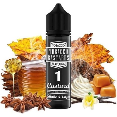 Flavormonks Tobacco Bastards Shake&vape No.01 Custard 12 ml