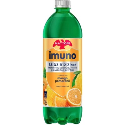 Mattoni Imuno jemne perlivá mango pomaranč 6 x 0,7 l