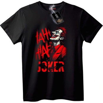 NOONEBRAND Тениска Joker HA HA HA - 2XL, White