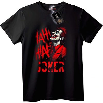 NOONEBRAND Тениска Joker HA HA HA - 2XL, White