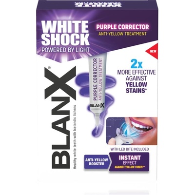 BlanX Shock Purple Treatment комплект за избелване за зъби