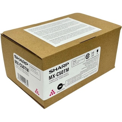 Sharp MXC50TM магента (magenta) оригинален тонер (MXC50TM)