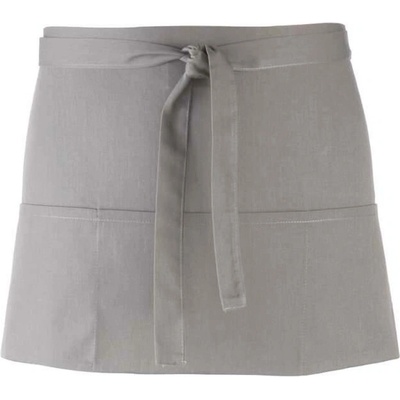 Premier Pracovní zástěrka Apron stříbrná