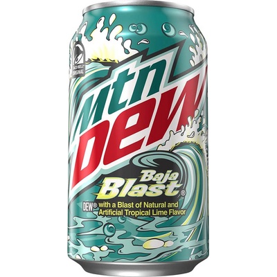 Mountain Dew Baja Blast 355 ml – Sleviste.cz