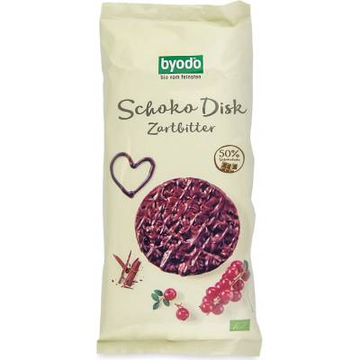 Byodo Rýžový plátek s jemně hořkou čokoládou Bio 65 g