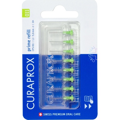 Curaprox CPS 011 Prime Refill mezizubní kartáčky bez držáku 8 ks
