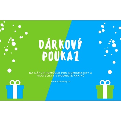 Elektronický dárkový poukaz Hodnota poukazu: 500 Kč