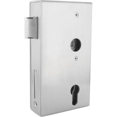 Feldmann Nerezová zámková krabica pre bránku a bránu 94,5 x 40 x 173 mm sa zadlabacím zámkom rozteč 72 mm 59102-240