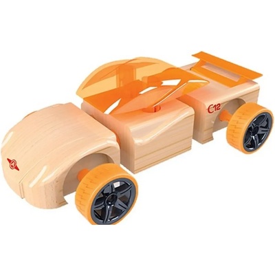 Play Monster Сглобяема дървена кола Play Monster Automoblox - Mini C12 Cipher (109972)