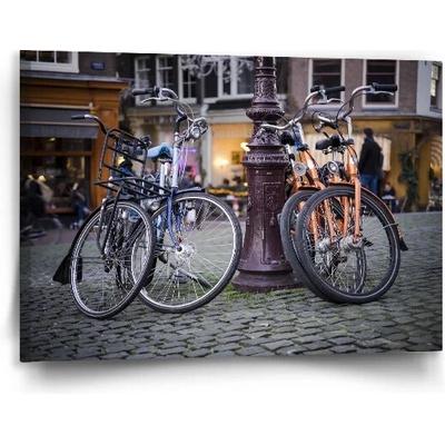 Sablio Obraz Mestský bicykel - 90x60 cm