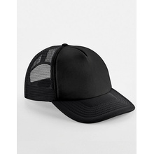 Beechfield Detská sieťovaná šiltovka BB Black one size